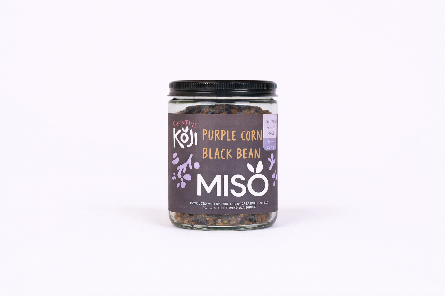 Black Bean and Purple Corn Miso