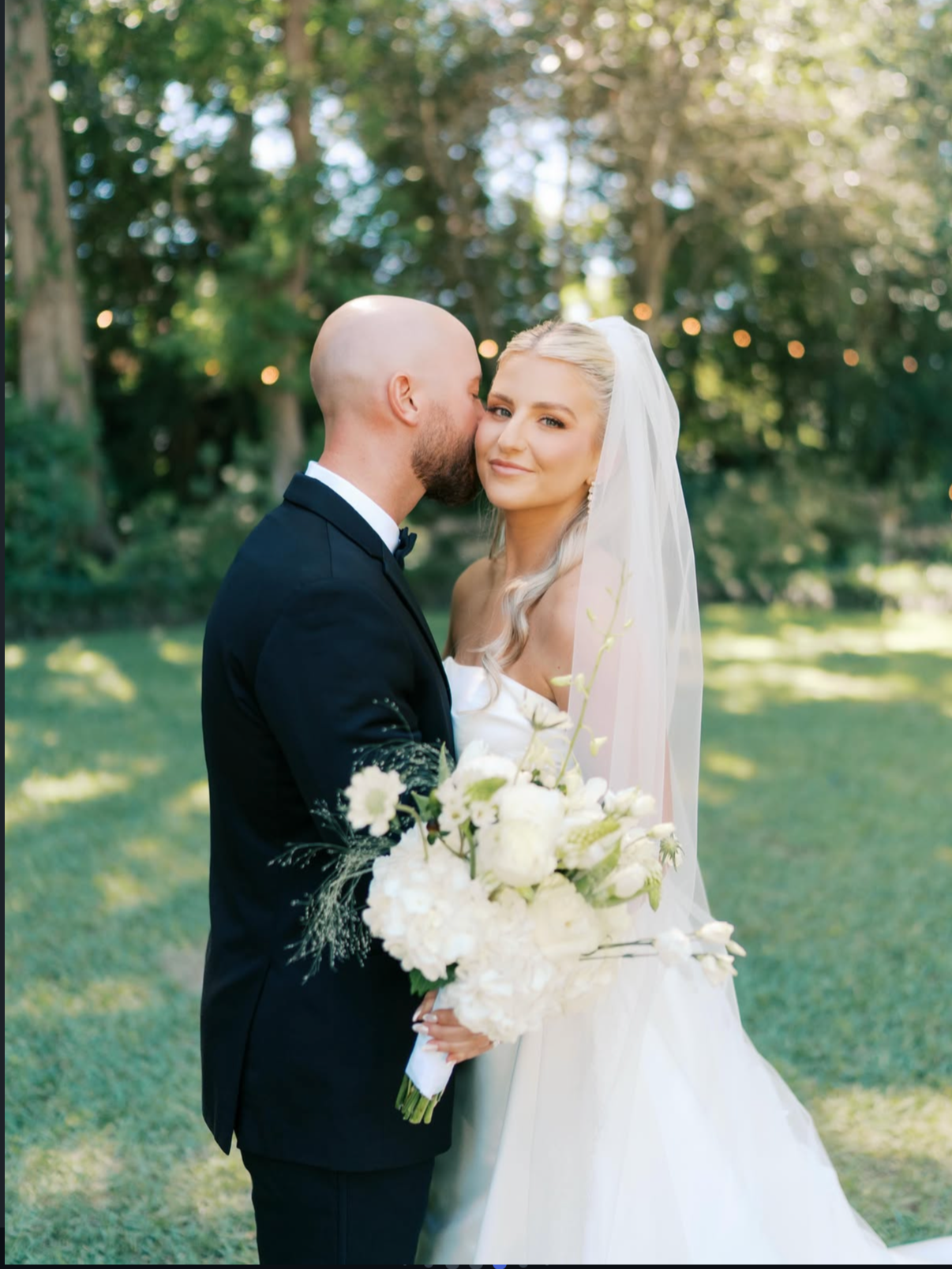 Natural bridal glam makeup with glowing skin and wispy lashes for wedding day