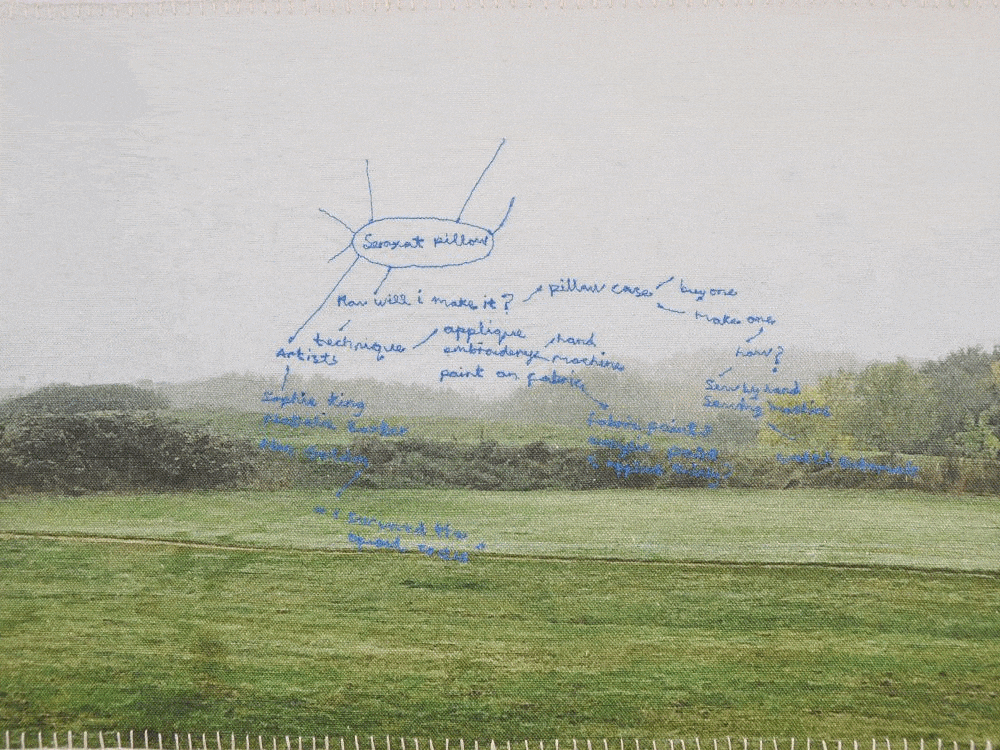 Mindmapping in Bedfont Lakes