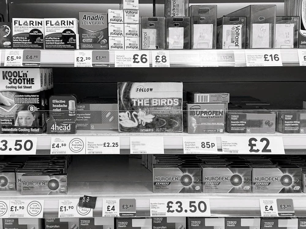 Follow the birds (supermarket intervention)