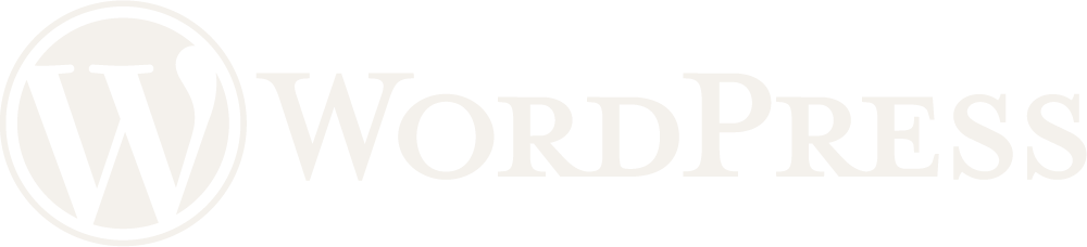 Wordpress.org logo in an off white