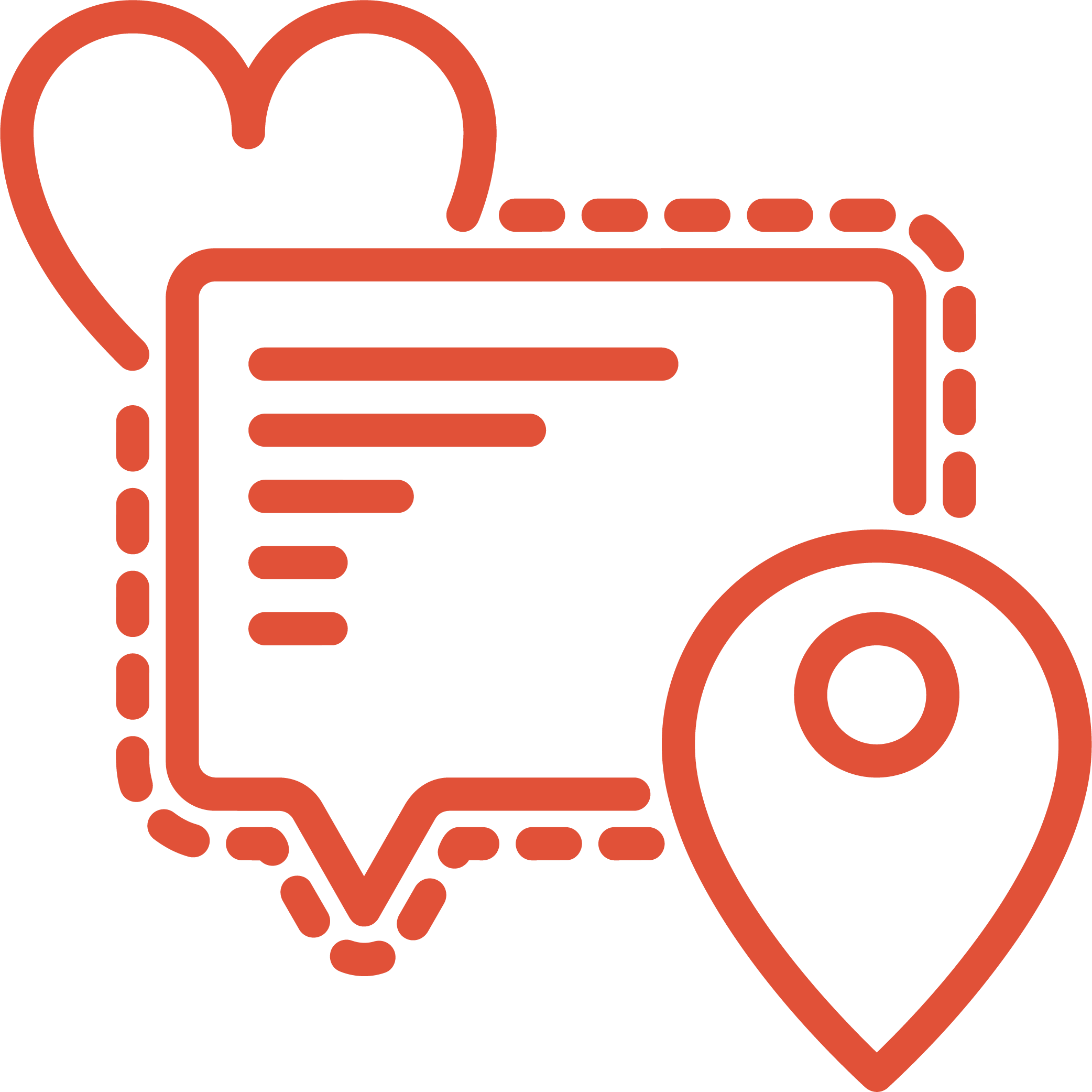 personal local message icon