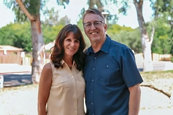 Pepper and Ann Lawrence with Derrick and Shelly Anderson, Home Group leaders in South Escondido