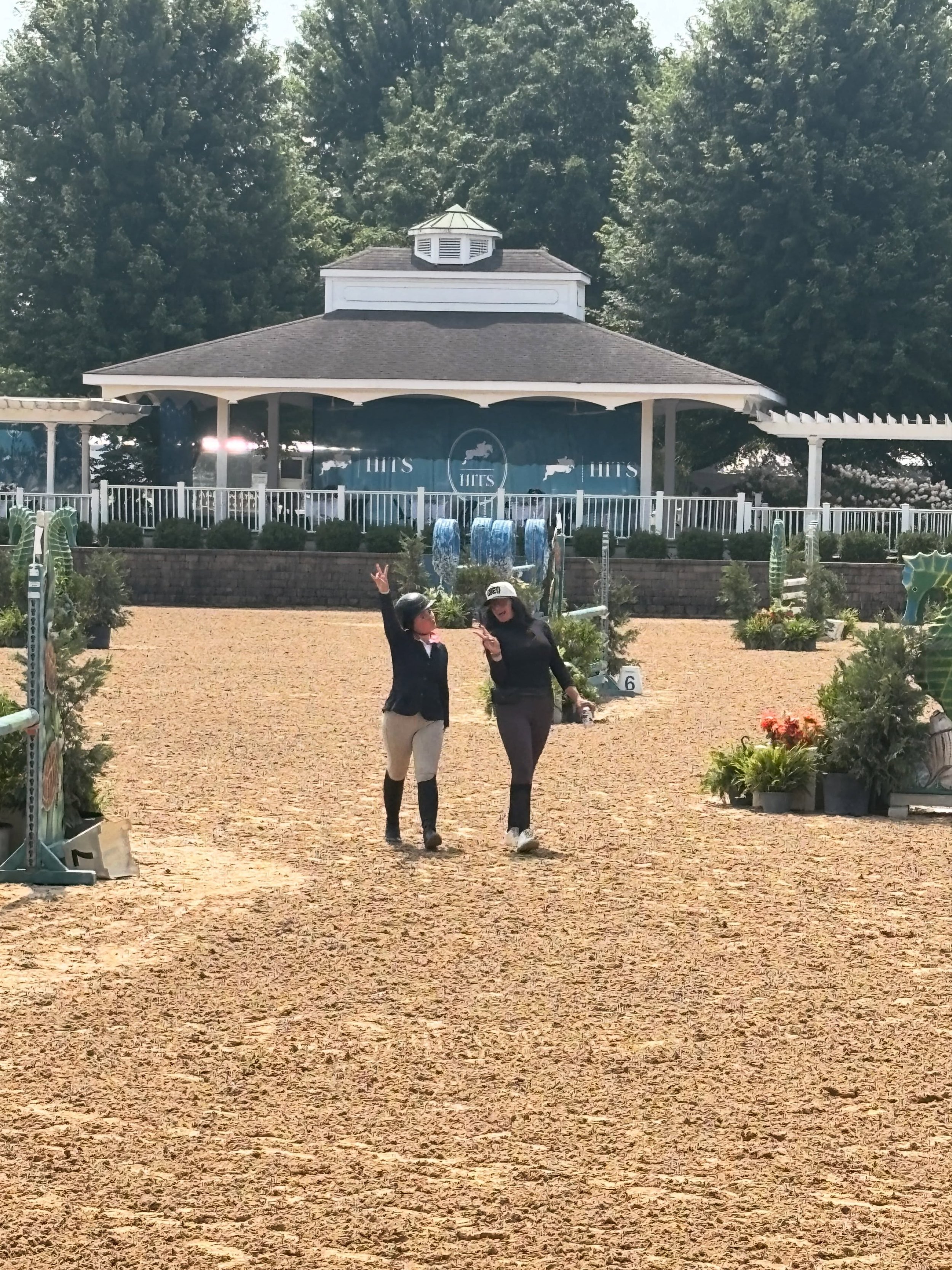 Course walks are some of my favorite parts of horse-show homework. 📚 💛

It&rsquo;s such an amazing opportunity to put together a strategy without the influence of the world of variables we experience hurtling through the air on a flight animal. 

W