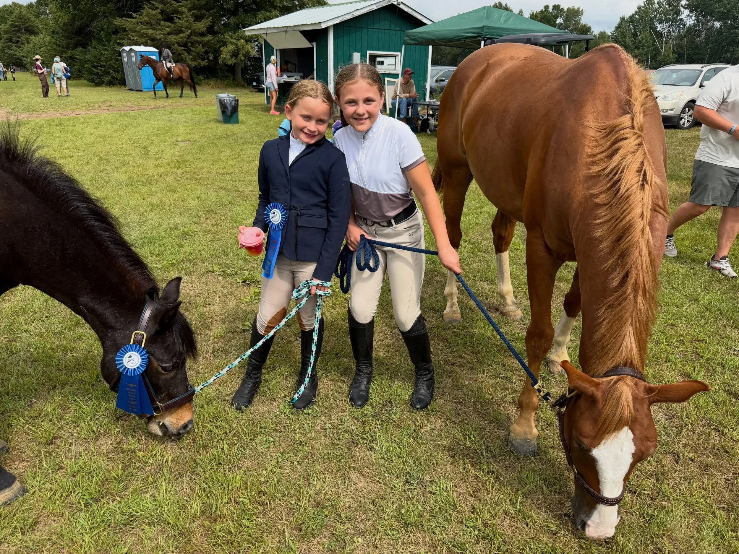 Congrats to our riders for a great day at the Carriage House Red Pine Show today! 🏆

The morning started out a little damp but a few clouds aren&rsquo;t going to keep this crew down! ☔️

Thank you to a great team of friends, riders, parents, and per