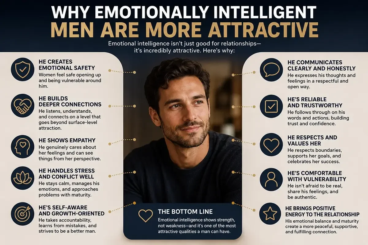 Why Emotionally Intelligent Men are More Attractive