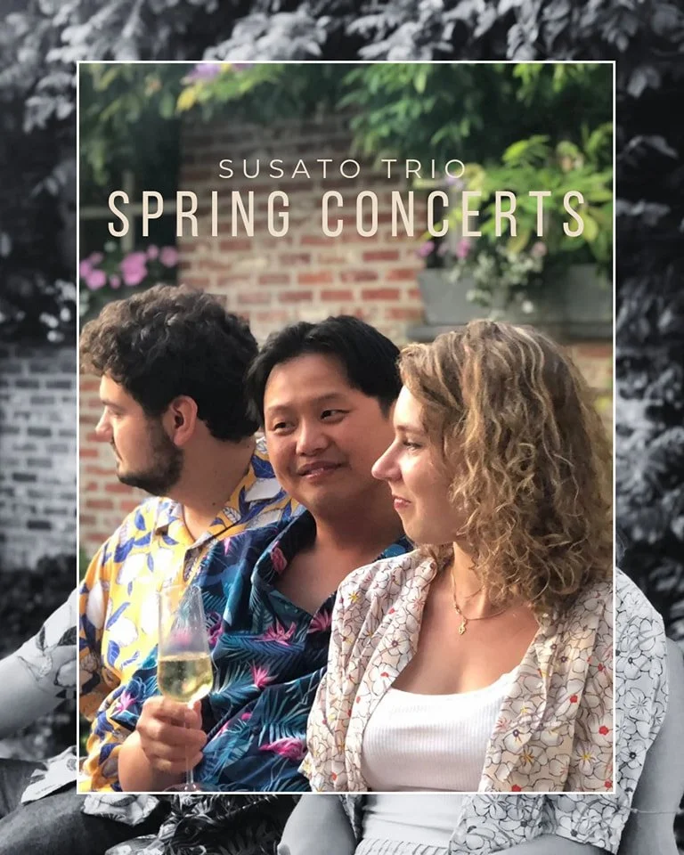 Spring is here, and so are our upcoming concerts! 🌷🎶

📅 Concert Dates &amp; Locations:
📍 22.04 &ndash; PBA, Charleroi
📍 27.04 &ndash; Kasteel d&rsquo;Ursel, Bornem
📍 02.05 &ndash; Sacristie, Abdij van Grimbergen
📍 11.05 &ndash; Karreveld, Mole