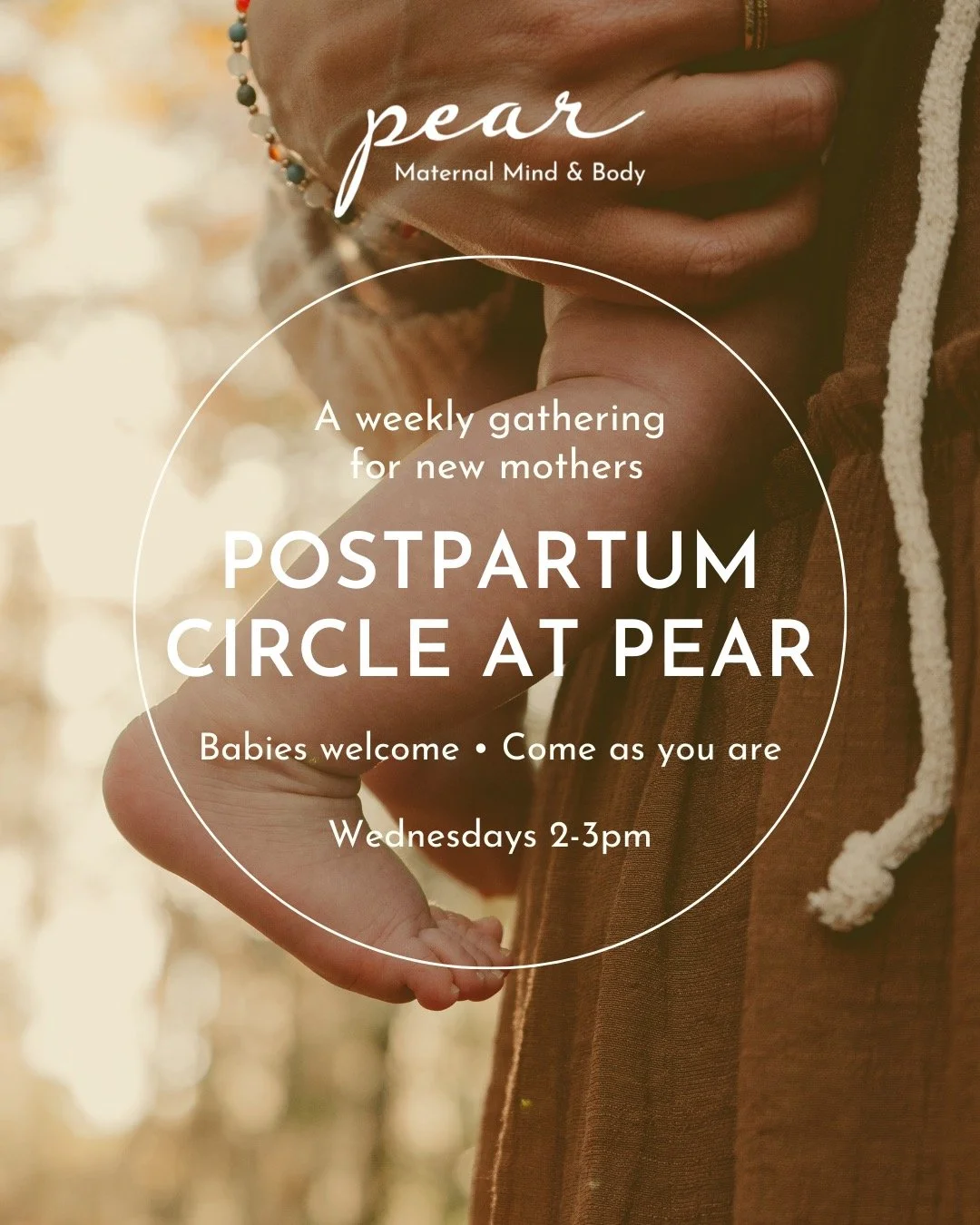 Postpartum Circle at pear