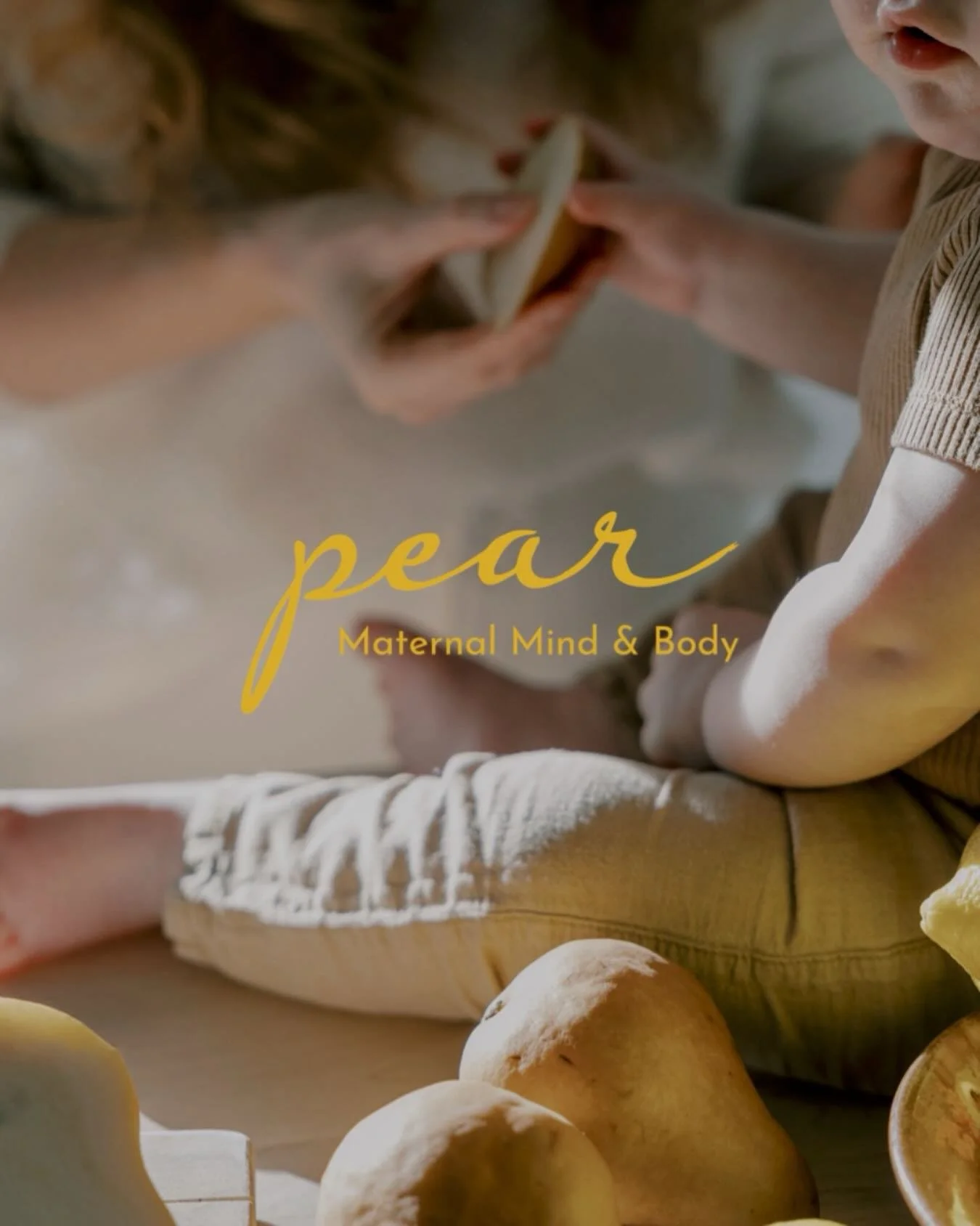 hi, we&rsquo;re pear 🍐 a mind-body sanctuary for the parenting + reproductive journey.

we&rsquo;re here for the in-between moments&mdash;the ones that don&rsquo;t always get seen.
 the becoming, the unraveling, the rebuilding.

at pear, we offer yo