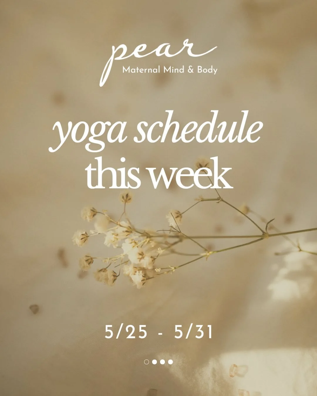 Happy Memorial Day 🤍

Reminder: there are no classes today, Monday, as we pause to honor and remember.

We can&rsquo;t wait to welcome you back into the studio this week for movement, connection, breath, and a little time to return to yourself 🌿

C