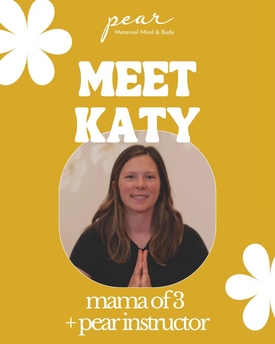Meet Katy 🤍

Mama of 3, pear instructor, and such a grounding presence in our space. Her classes carry the gentlest, most welcoming energy &mdash; the kind that makes you instantly exhale when you walk into the room.

Whether you&rsquo;re moving thr