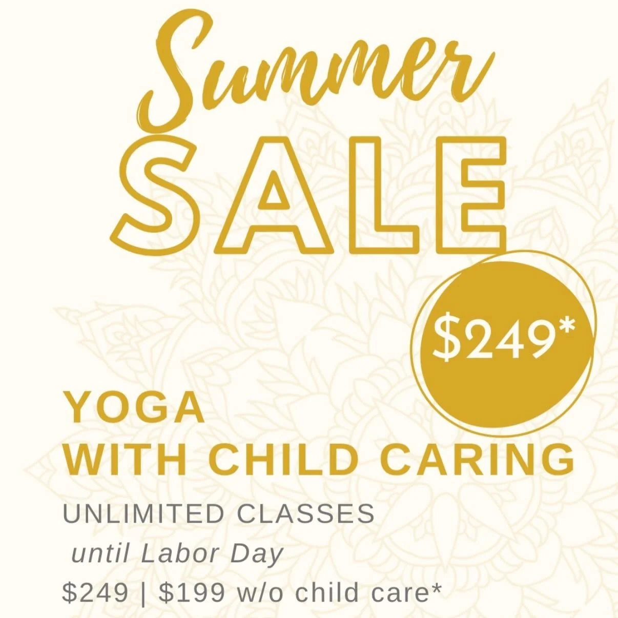 Mama,

If you can&rsquo;t remember the last time you had an hour to yourself, this is for you.

Our Summer Membership is an invitation to exhale.

To step away from the demands.

To move your body &amp; calm your mind.

To journey inward &amp; learn 