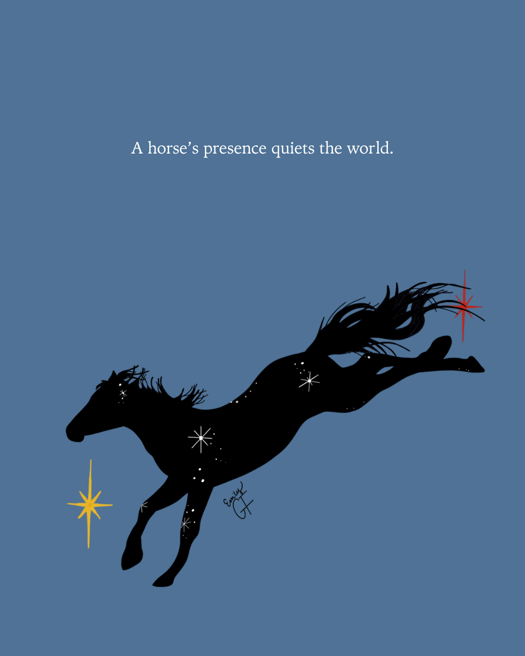 Horses Are Helping Me Survive.