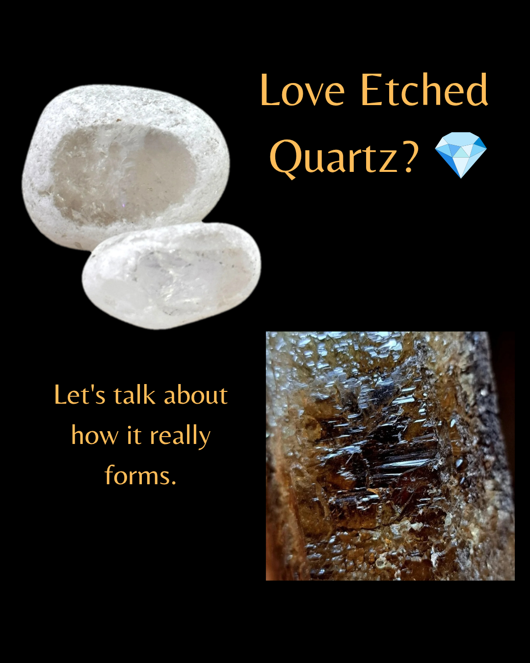 💎Love Etched Quartz? Let’s Talk About How It Really Forms