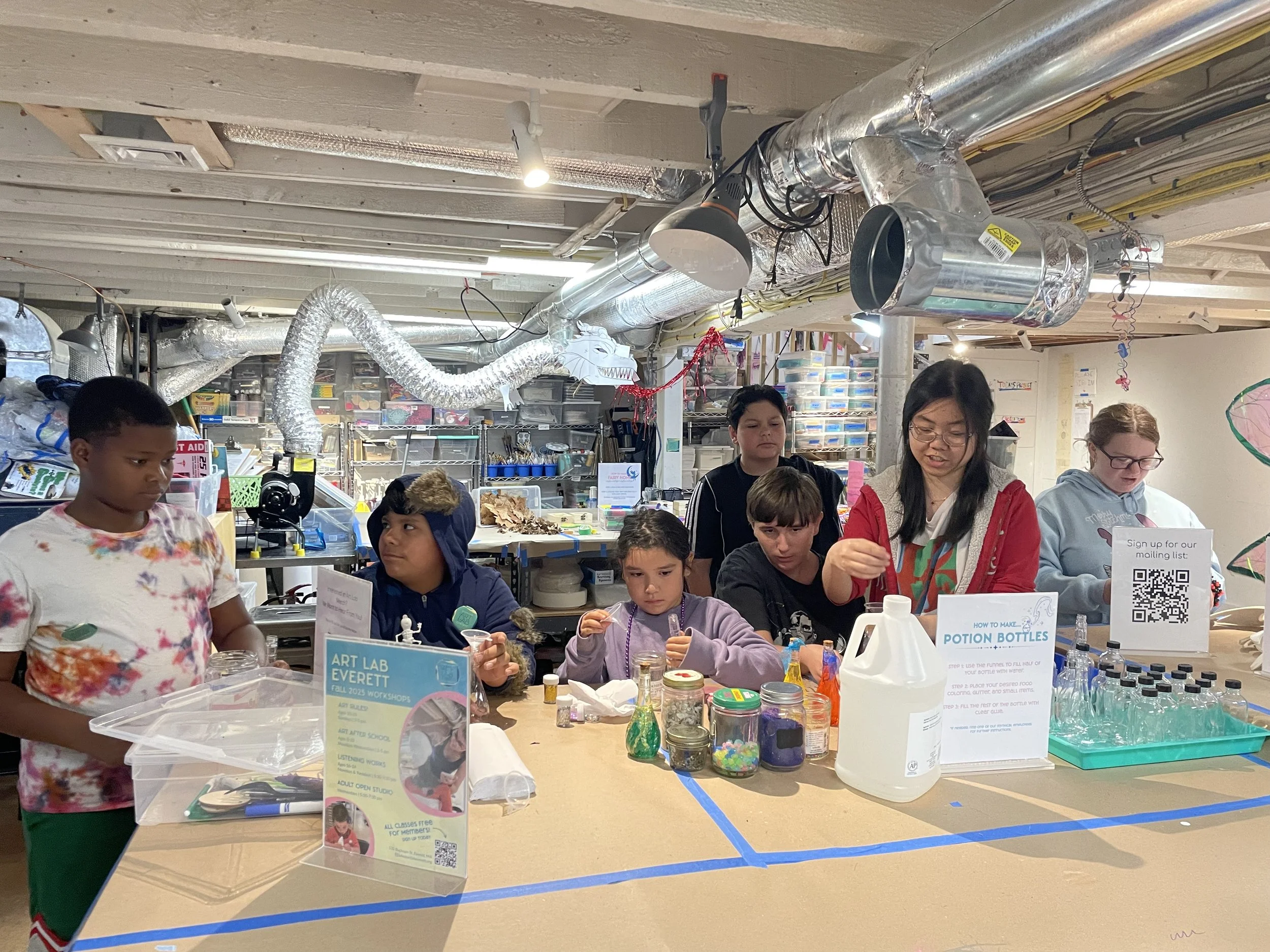 Student Art Show and open house