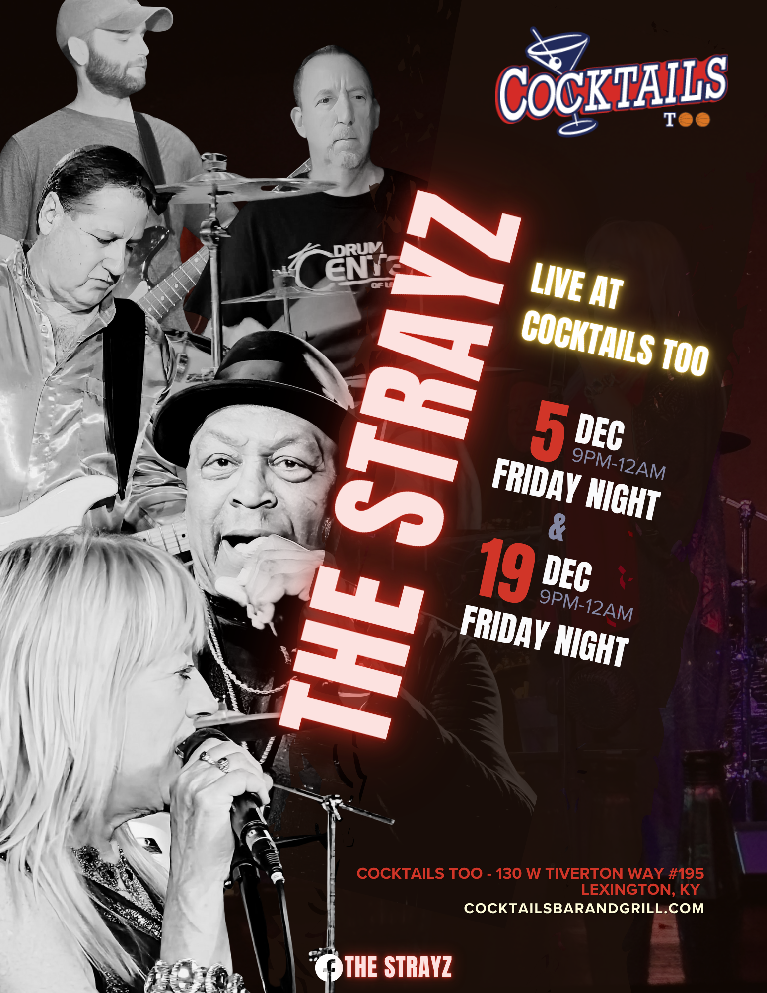 The Strayz Return to Cocktails TOO!