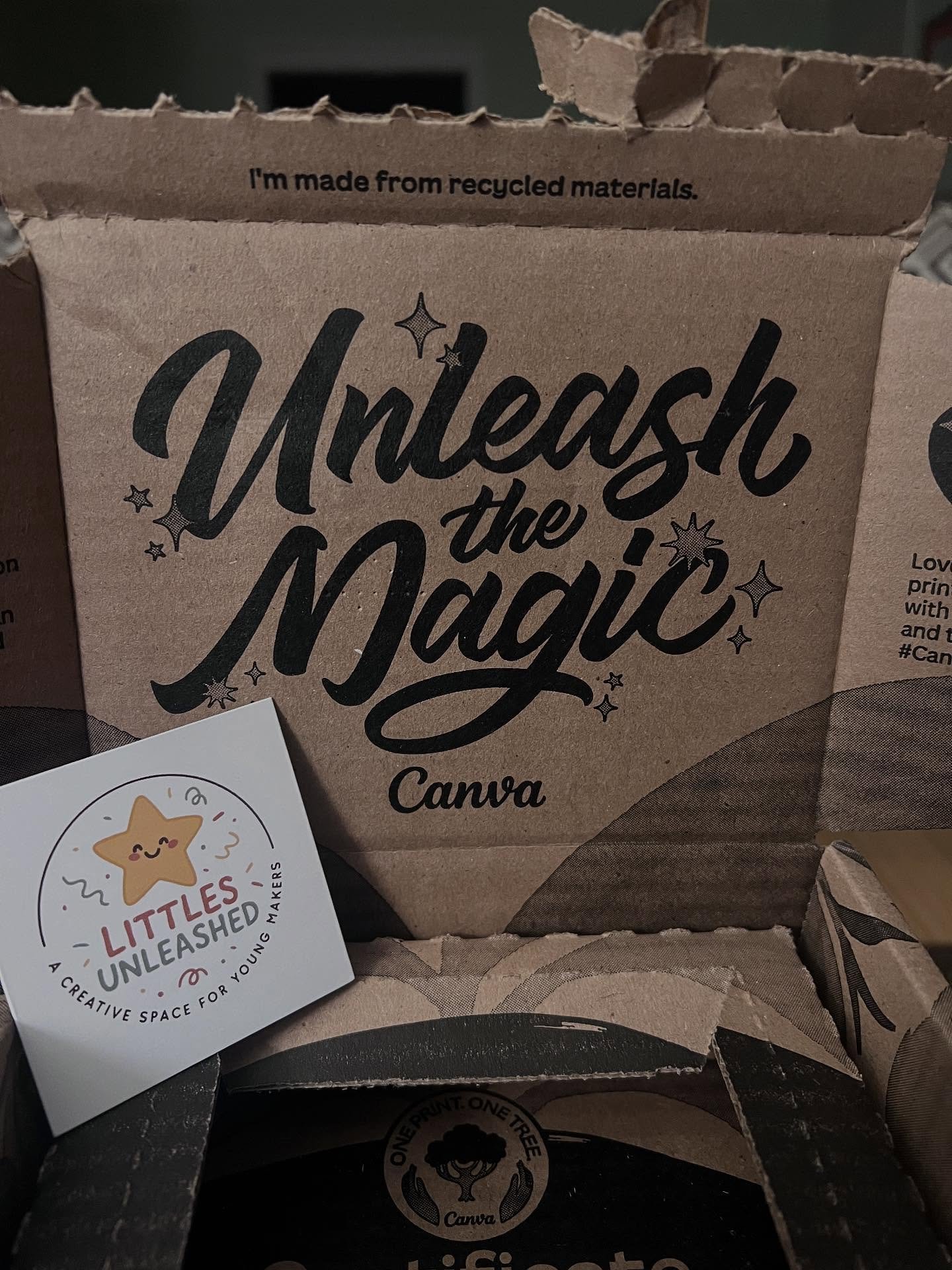 The universe told us to&hellip; and so we did!
@aprilydavis @cmcg428 

#littlesunleashed #canva #themagic