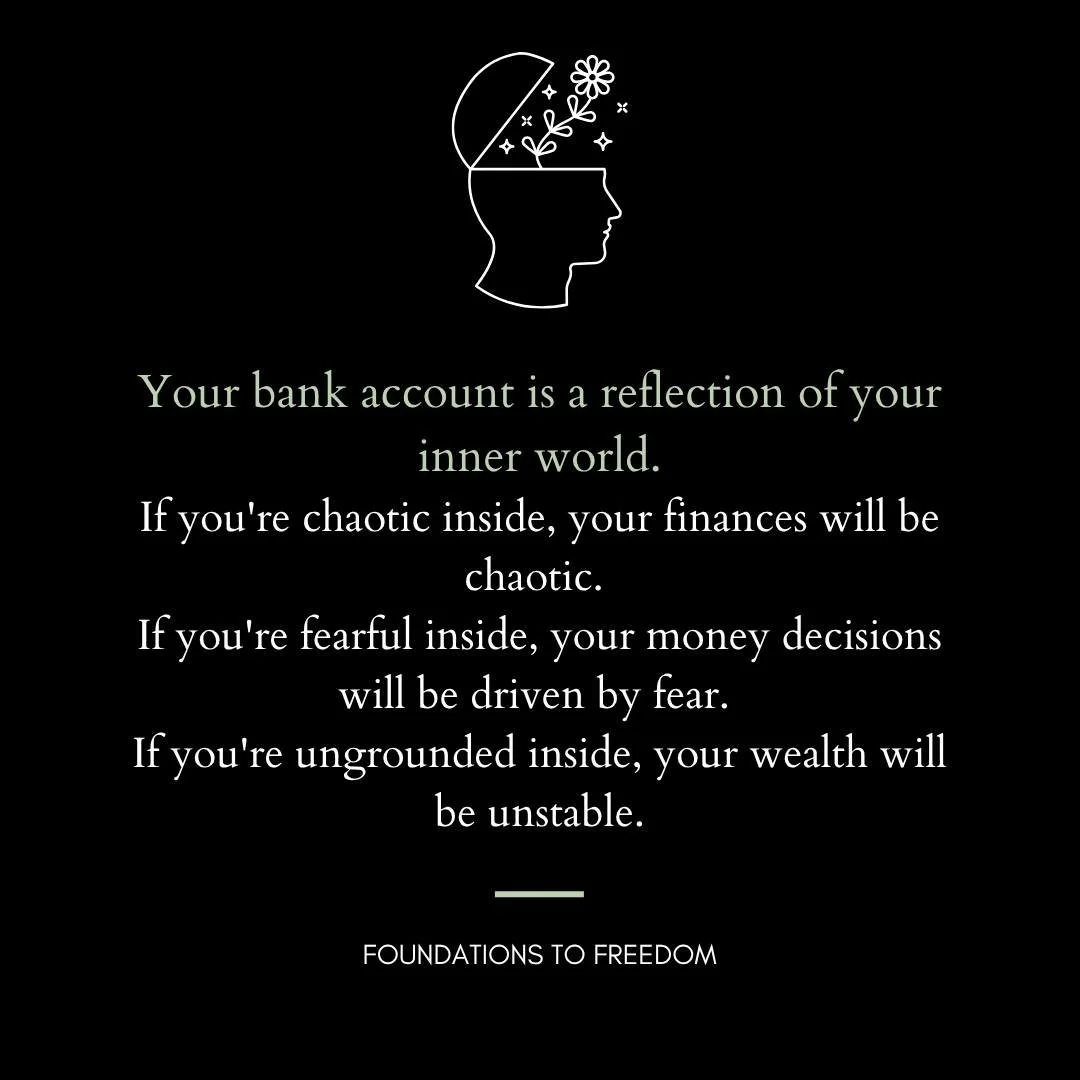 Mindset isn&rsquo;t a buzzword.
It&rsquo;s the foundation.
When you feel scattered, fearful, or stuck&hellip; your finances follow.
But when you become grounded, focused, and intentional &mdash;
everything begins to shift.

Peace starts within.
Clari