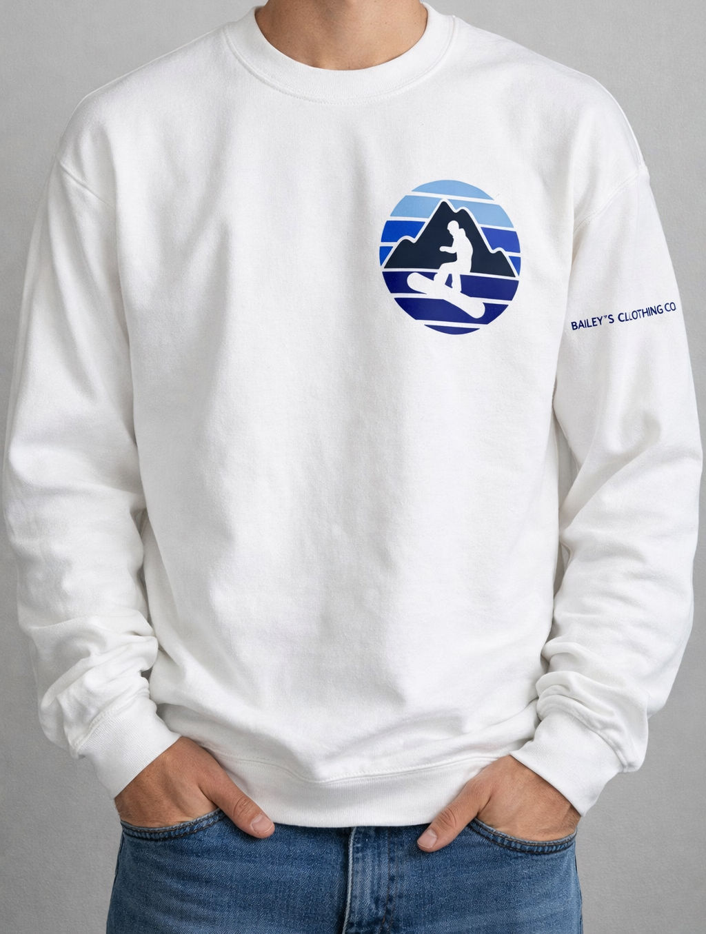 Snowboard Crewneck