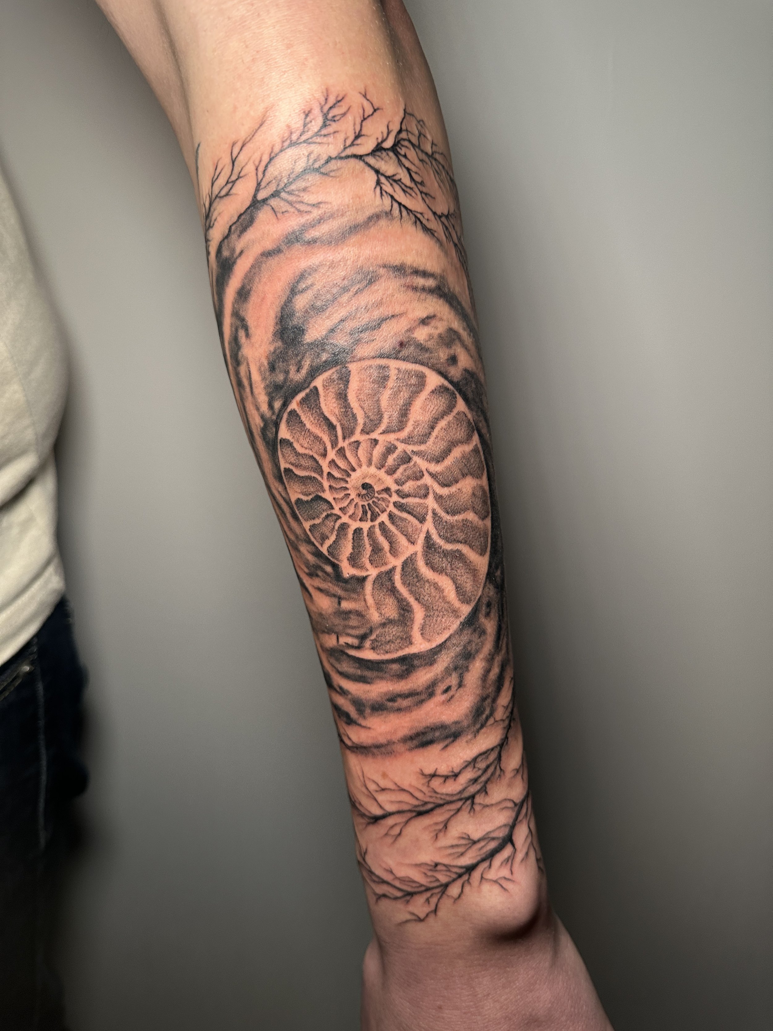 Shell Tattoo By Dr.hudson 
