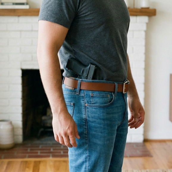 Glock in inside the waistband holster