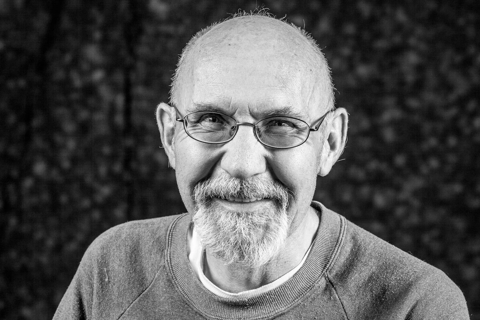 Portrait of Fred from our black and white portrait project "Faces of Character" in 2010.