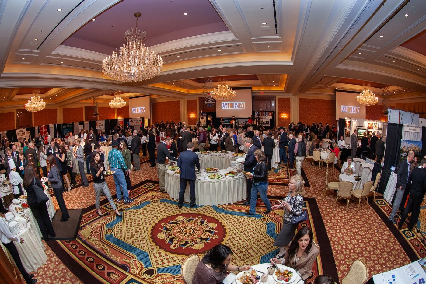 Event photography at conferences, trade shows, and workshops, including the Wyoming Governor’s Hospitality and Tourism Conference, Trade Show Legislative Reception.