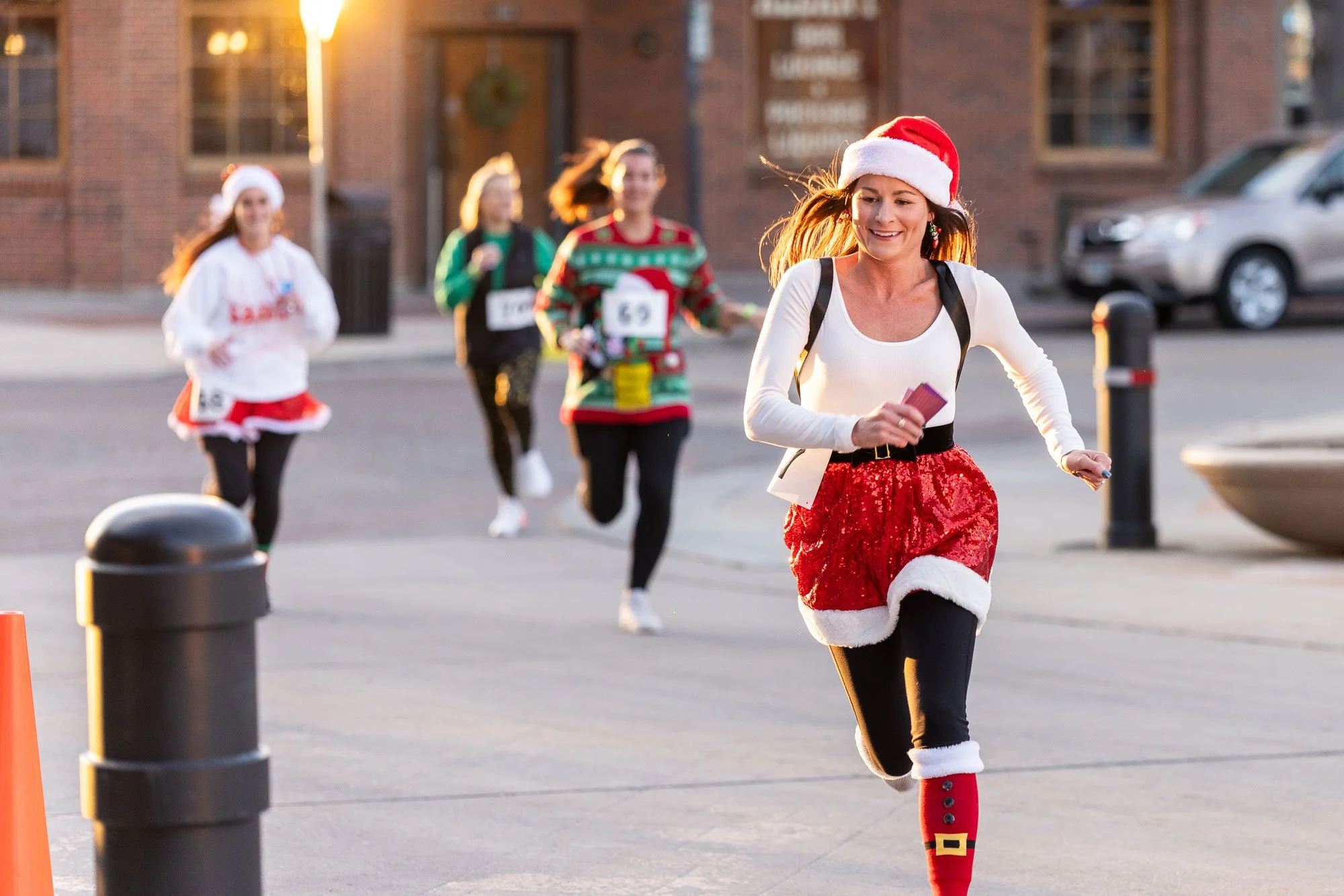 Event photography at an annual Christmas event in downtown Cheyenne.