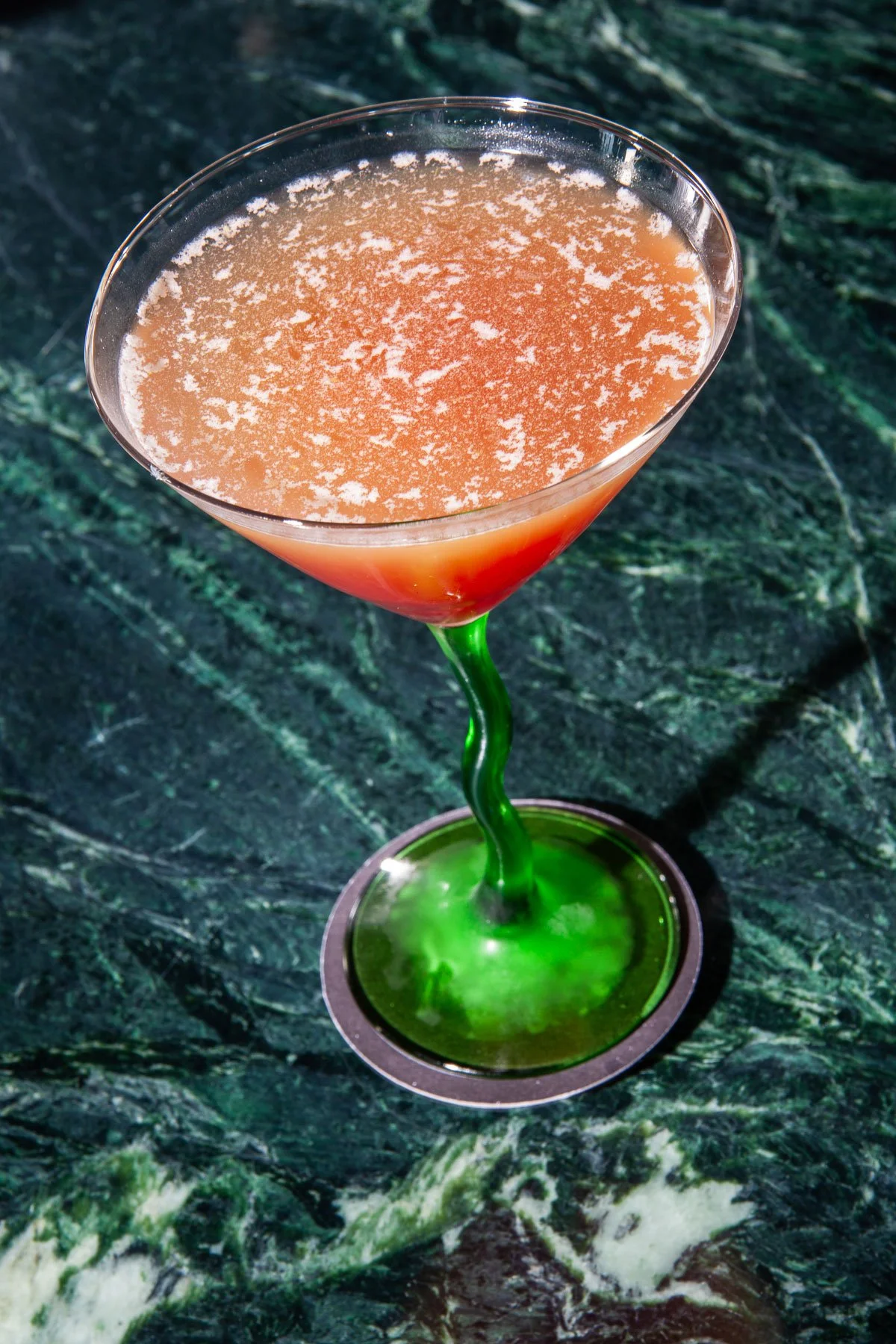 Drink at the bar for food and restaurant marketing photography.