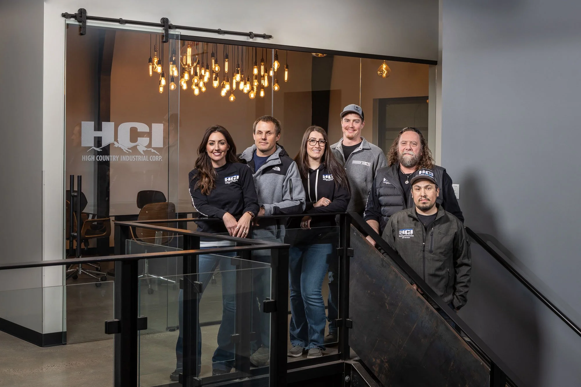 Corporate portraits at High Country Industrial Corporation in Cheyenne, Wyoming.