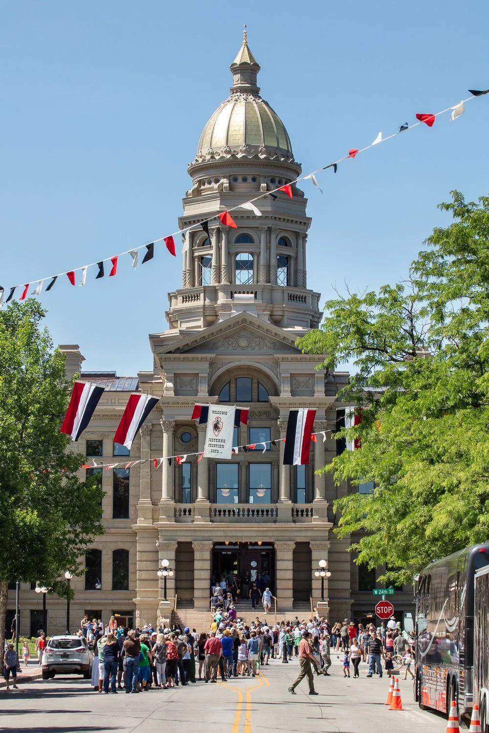 Event photography at the Wyoming State Capitol in Cheyenne, Wyoming.