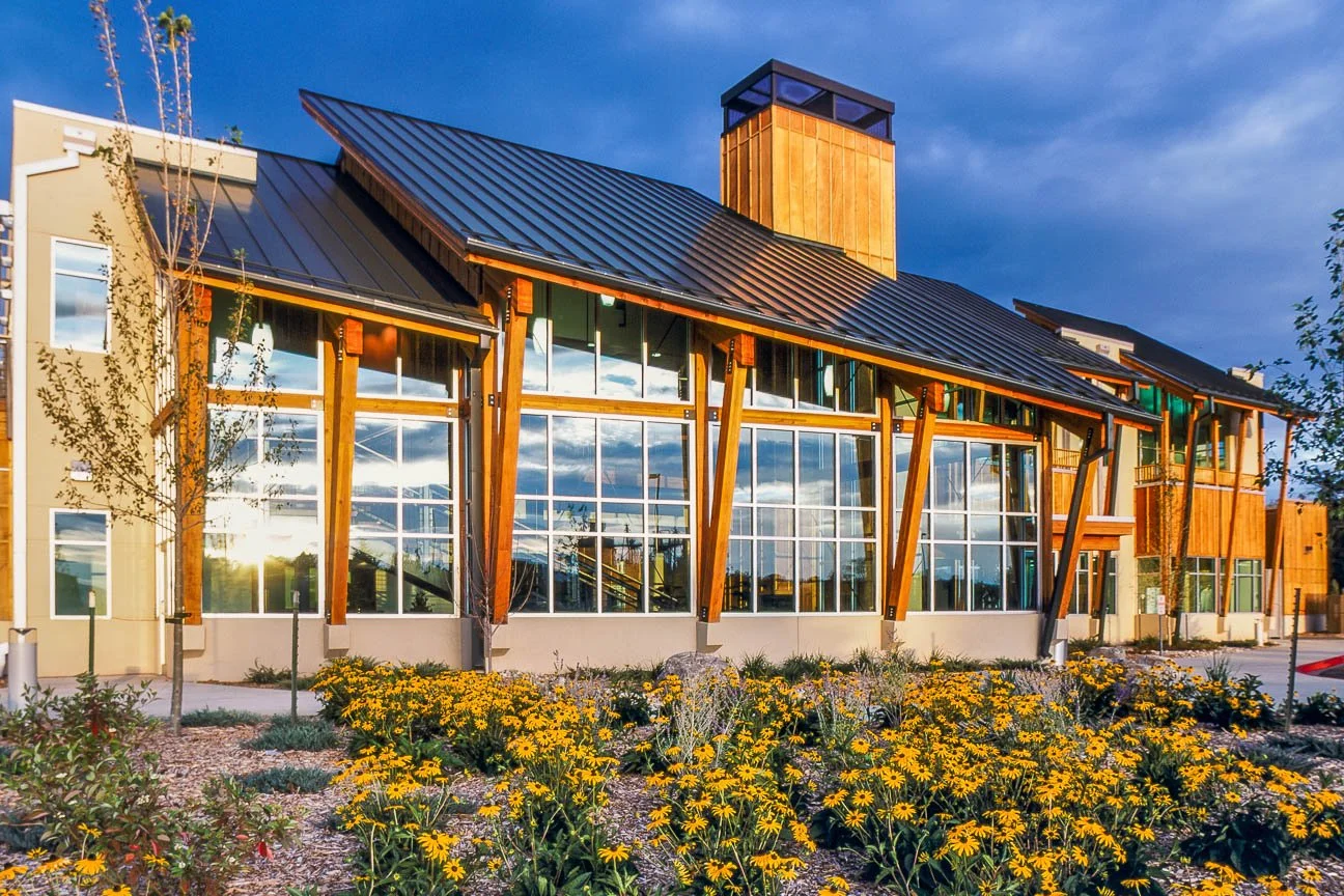 Corporate exterior photography for marketing and branding.