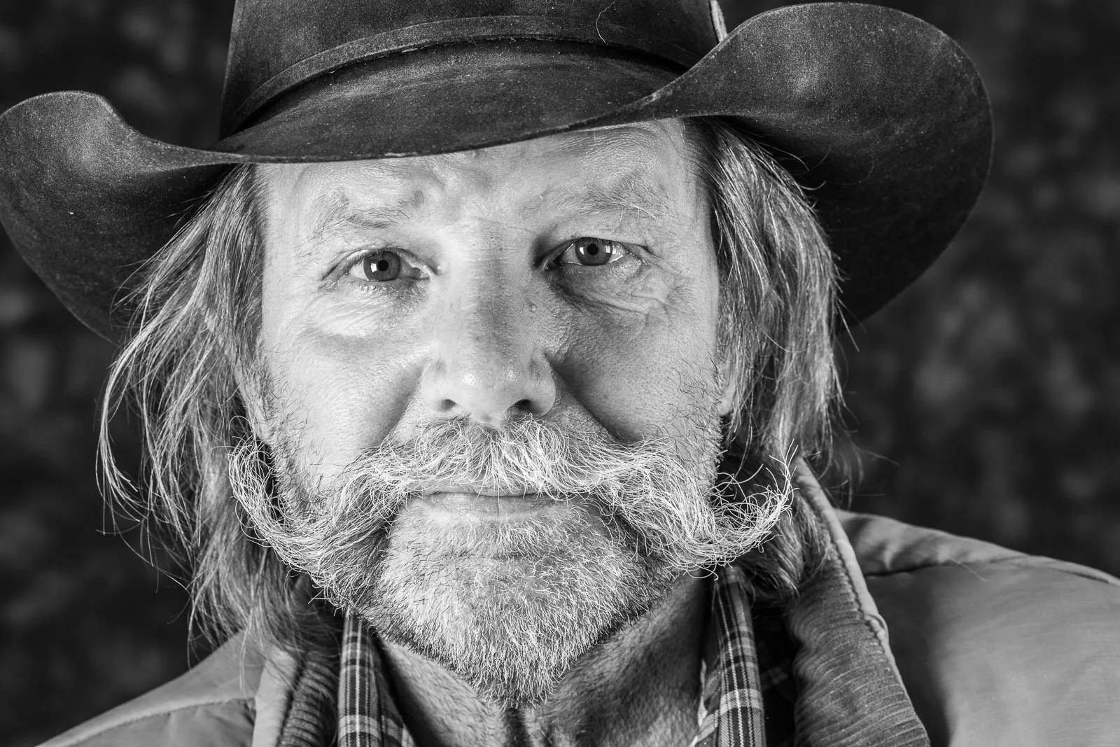 Portrait of Byron from our black and white portrait project "Faces of Character" in 2010.