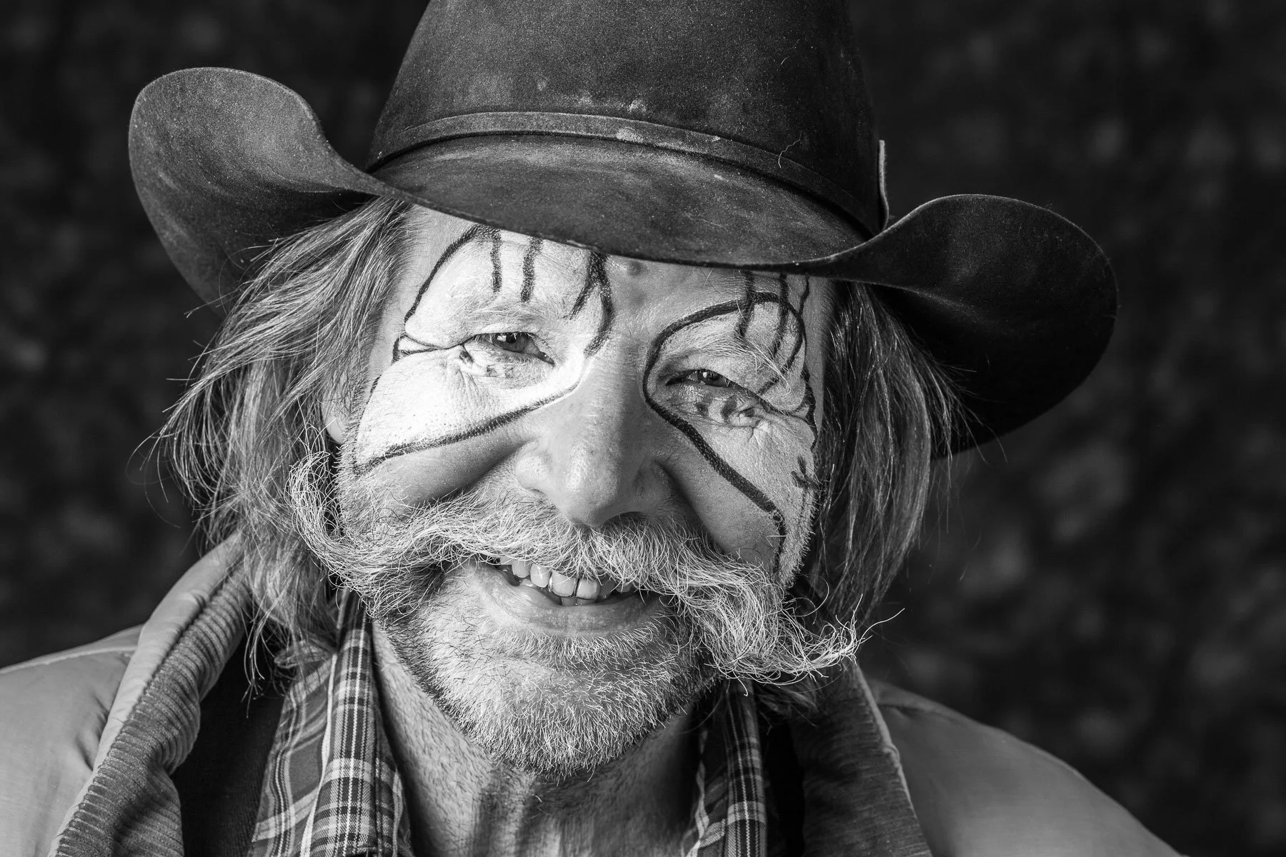 Black and White portrait created for our Faces of Character Project