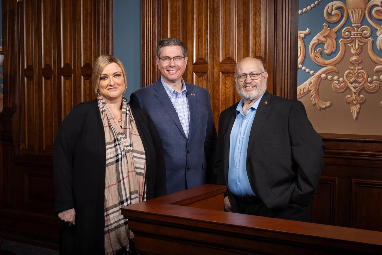 Business group portrait for marketing and branding use. Created on location.