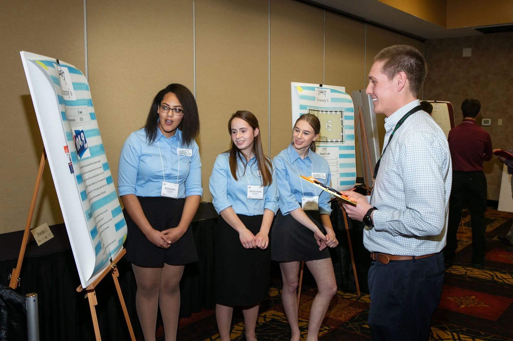Event photography, including cooking competitions. Image created at the Annual Wyoming High School Hospitality Student Invitational in Casper, Wyoming.