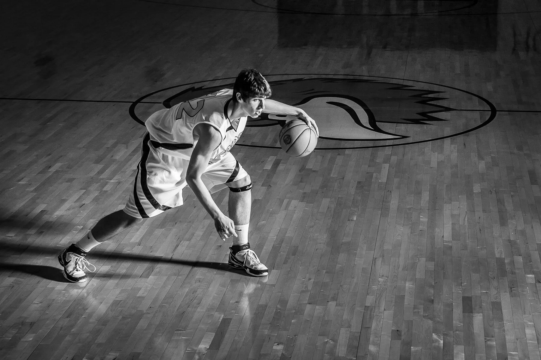 Basketball action photography created for LCCC in Cheyenne, Wyoming. Created for website and marketing use.
