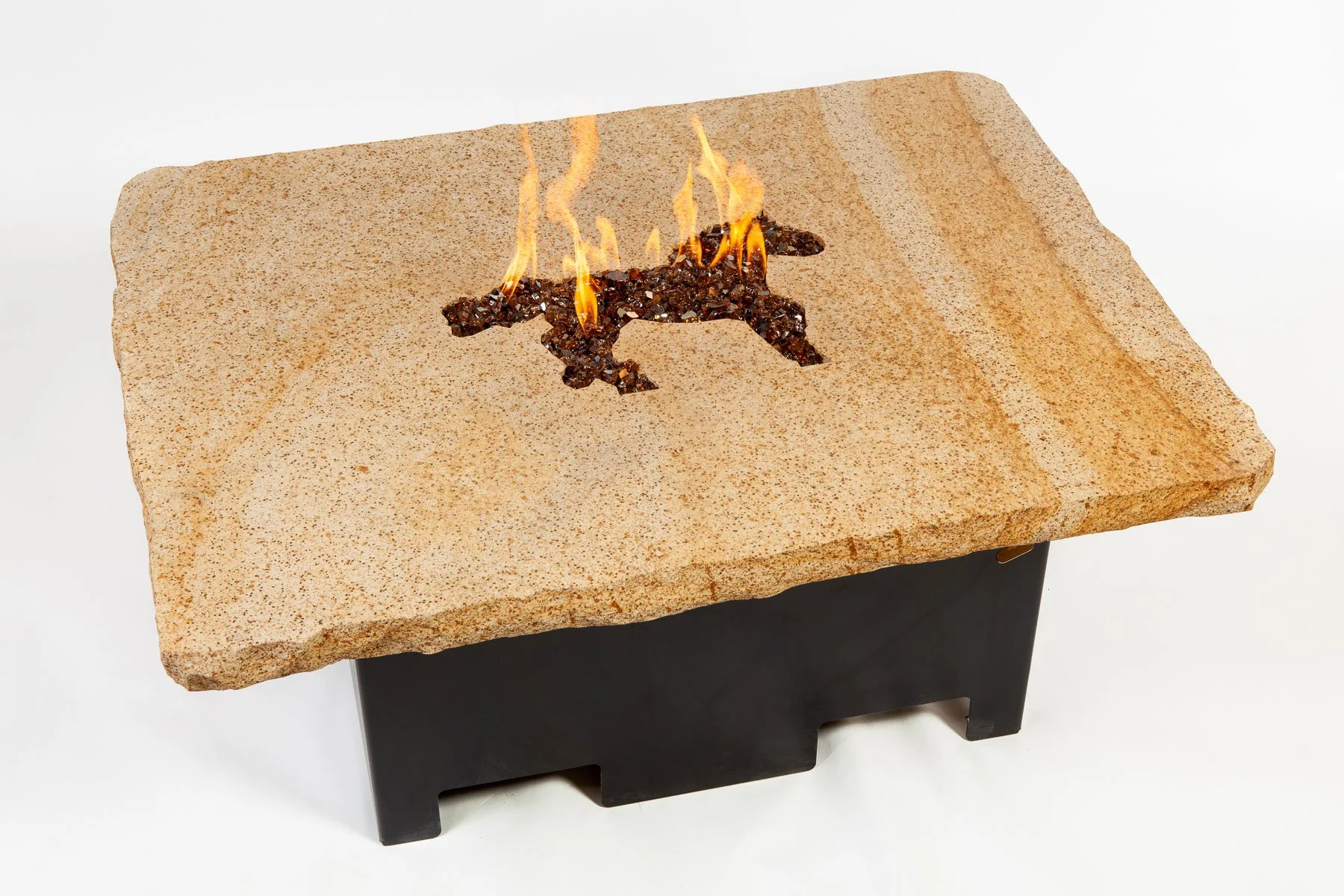 Fire pit product photography for website and marketing use.