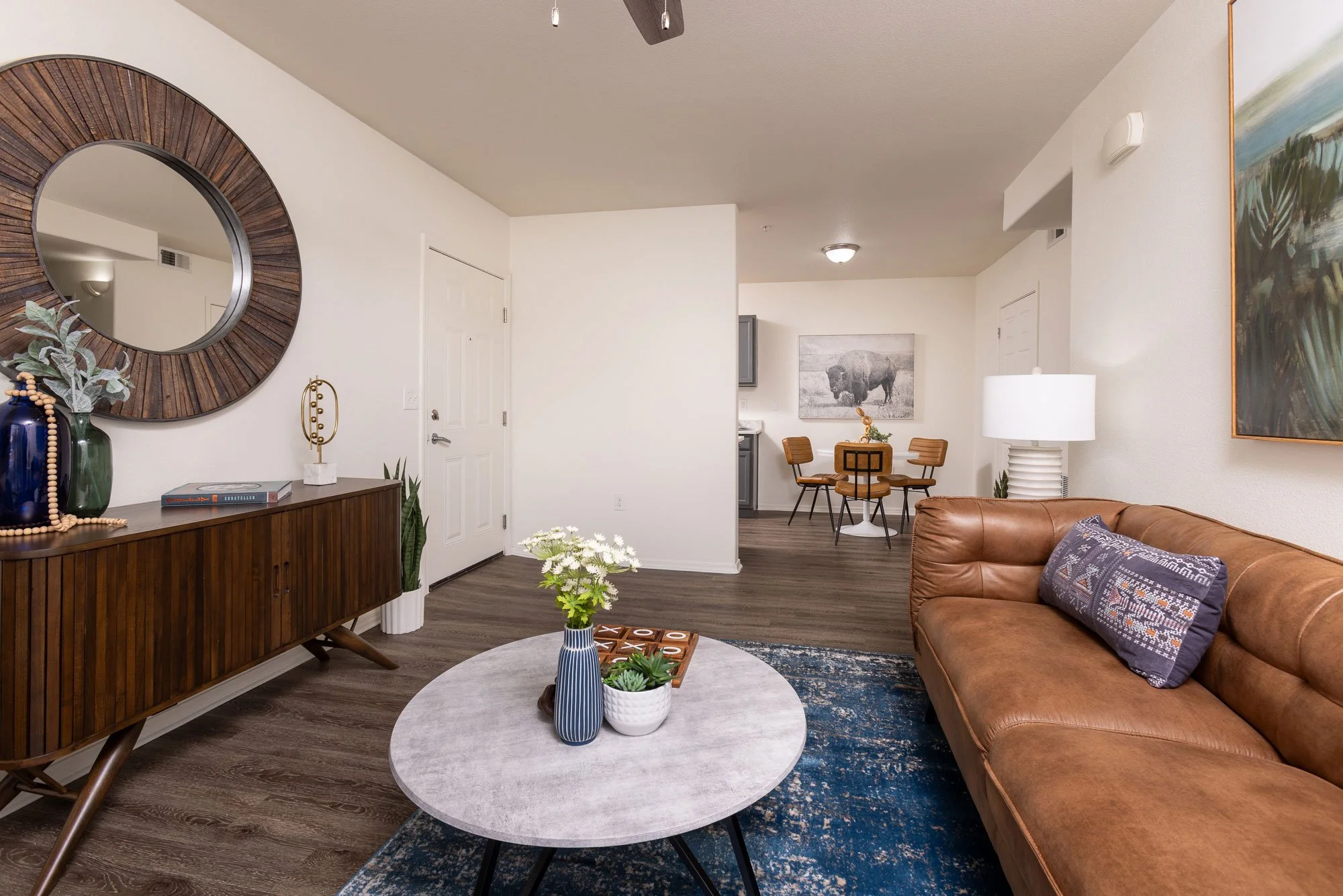 Interior photography at a vacation property rental home in Cheyenne, Wyoming.