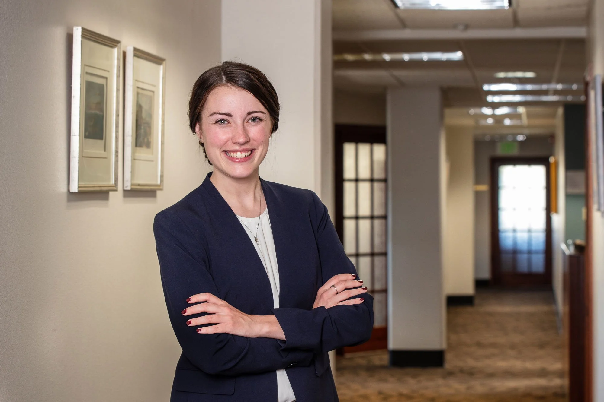 Corporate headshot portrait photography for marketing and branding in Cheyenne, Wyoming. Attorney at Holland & Hart LLP, Cheyenne, Wyoming.