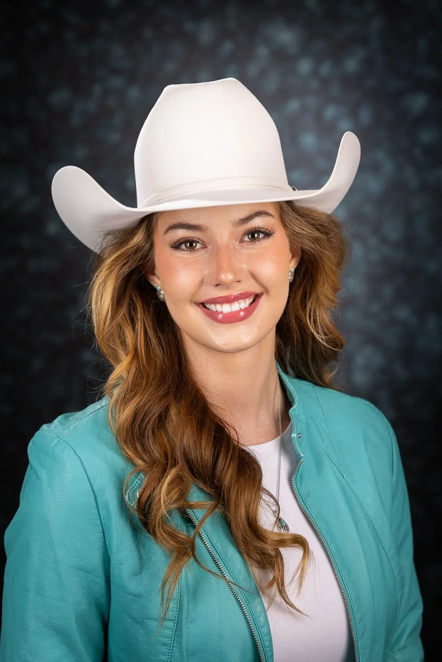 Cheyenne headshot portrait photographer. Rodeo queen in Cheyenne, Wyoming.
