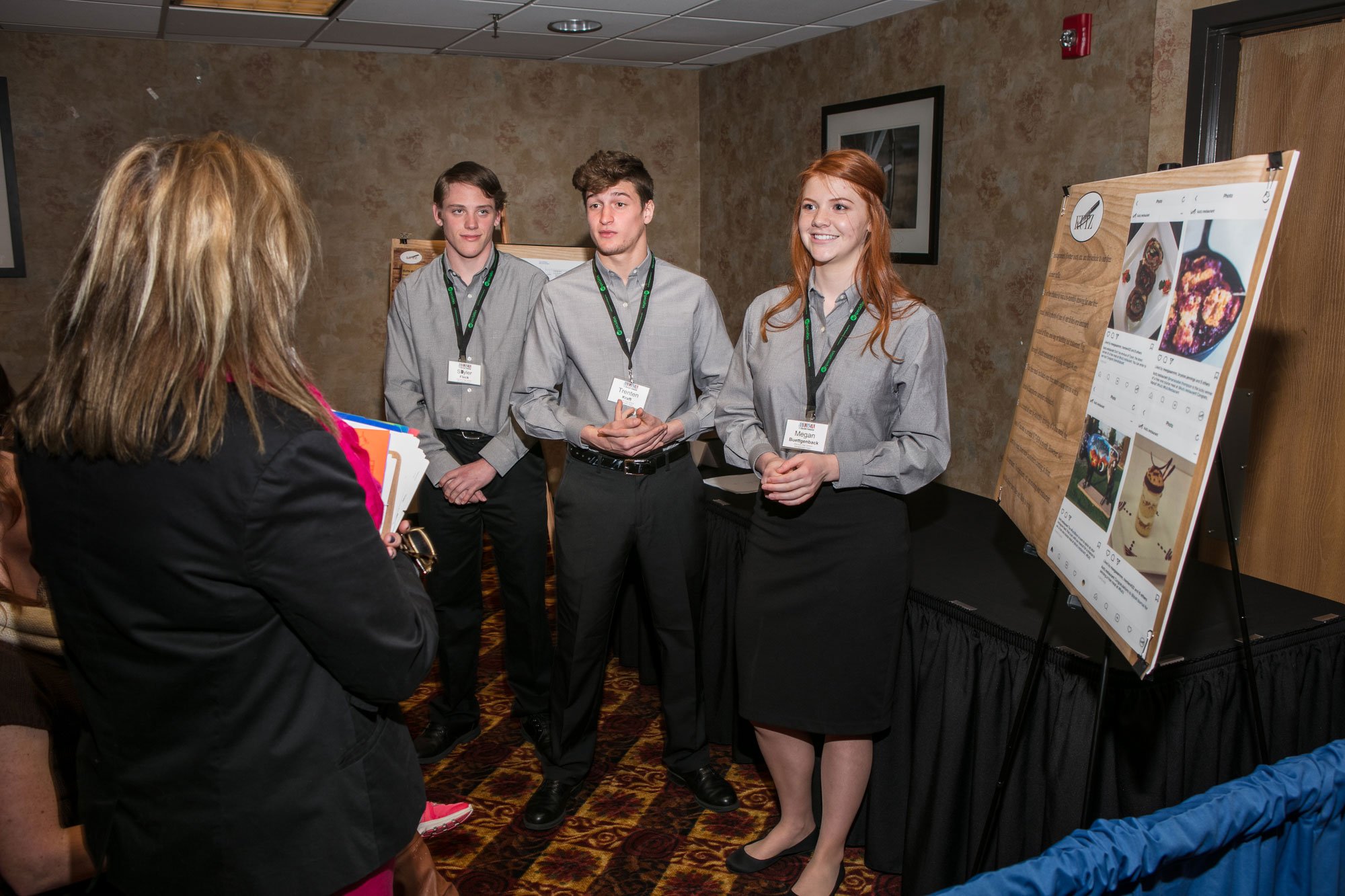 Event photography, including cooking competitions. Image created at the Annual Wyoming High School Hospitality Student Invitational in Casper, Wyoming.