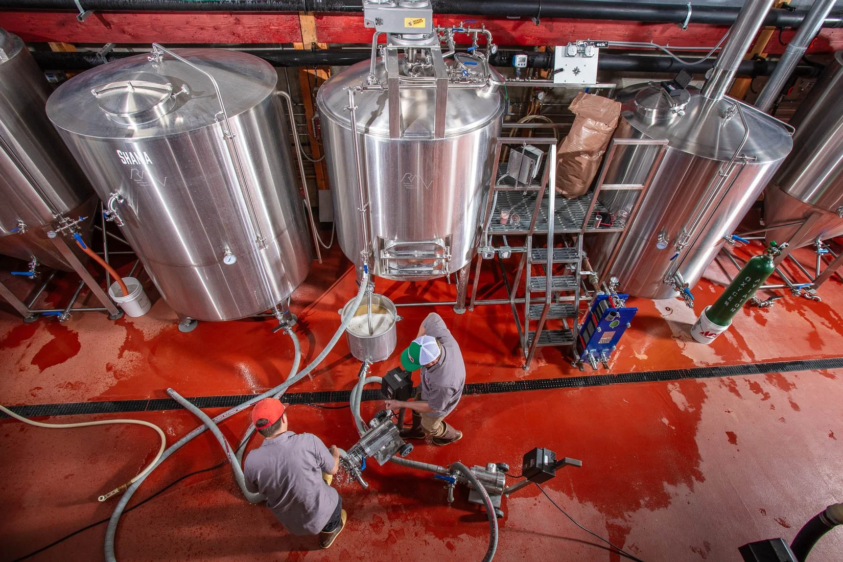 Marketing photography at Bond's Brewing in Laramie, Wyoming.