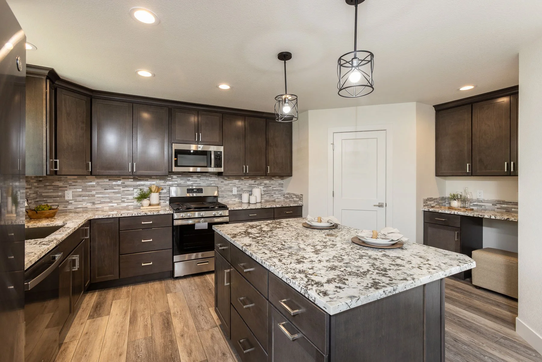 Interior of a kitchen for a real estate listing in Cheyenne, Wyoming.