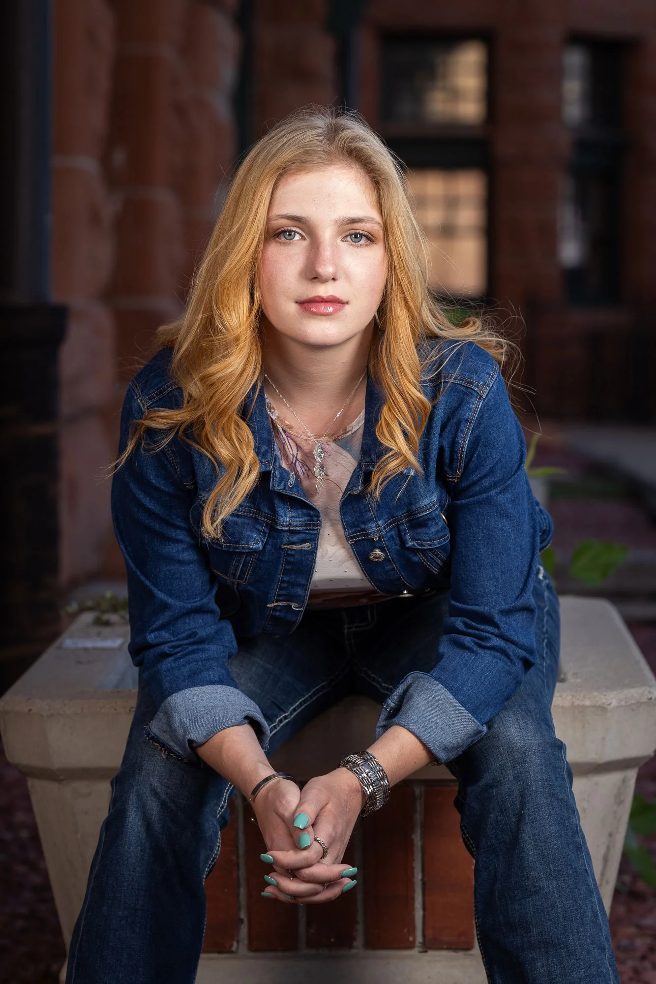Senior portrait in Cheyenne, Wyoming.