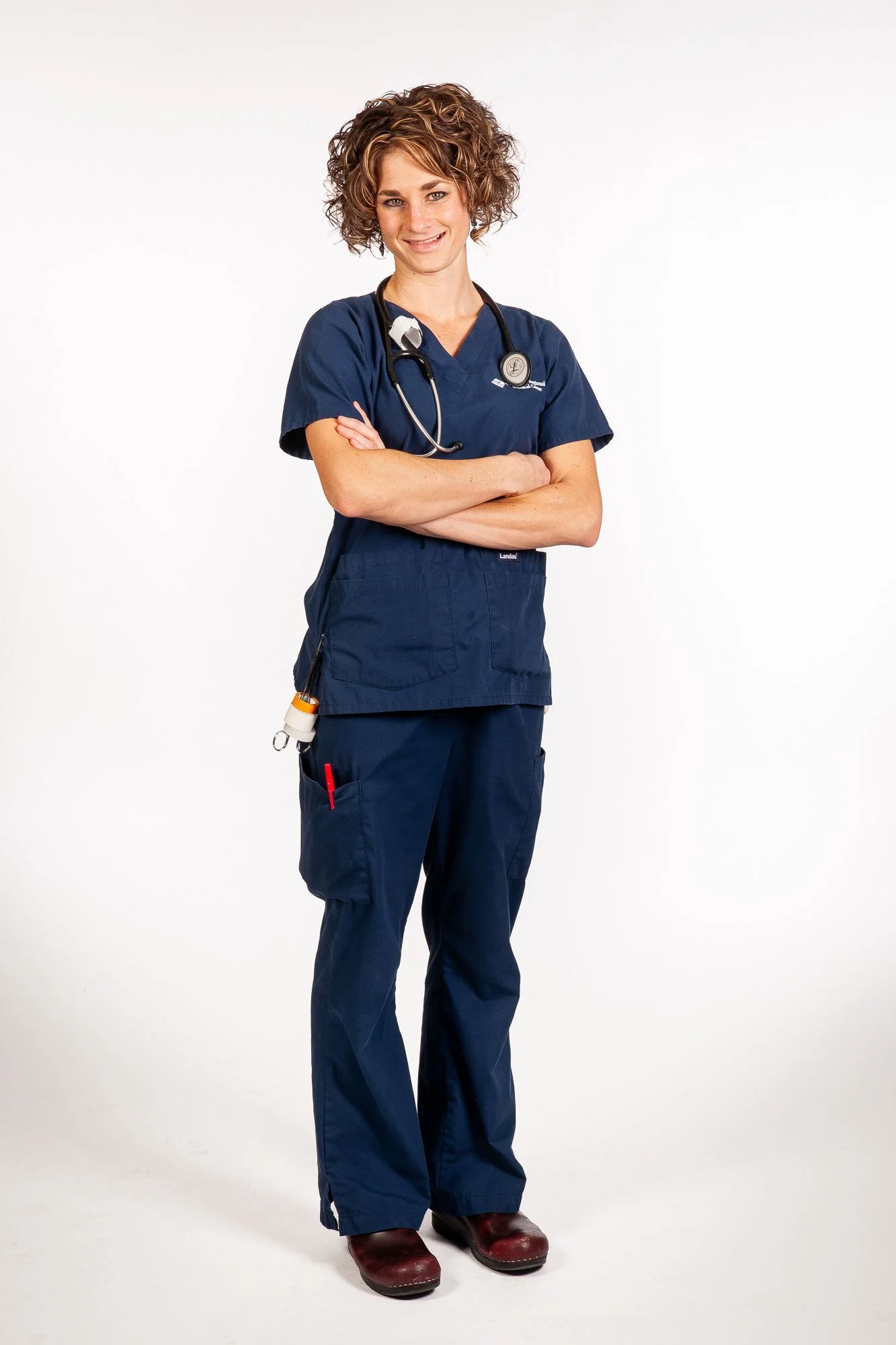 Physician full body portrait for Cheyenne Regional Medical Center in Cheyenne, Wyoming.