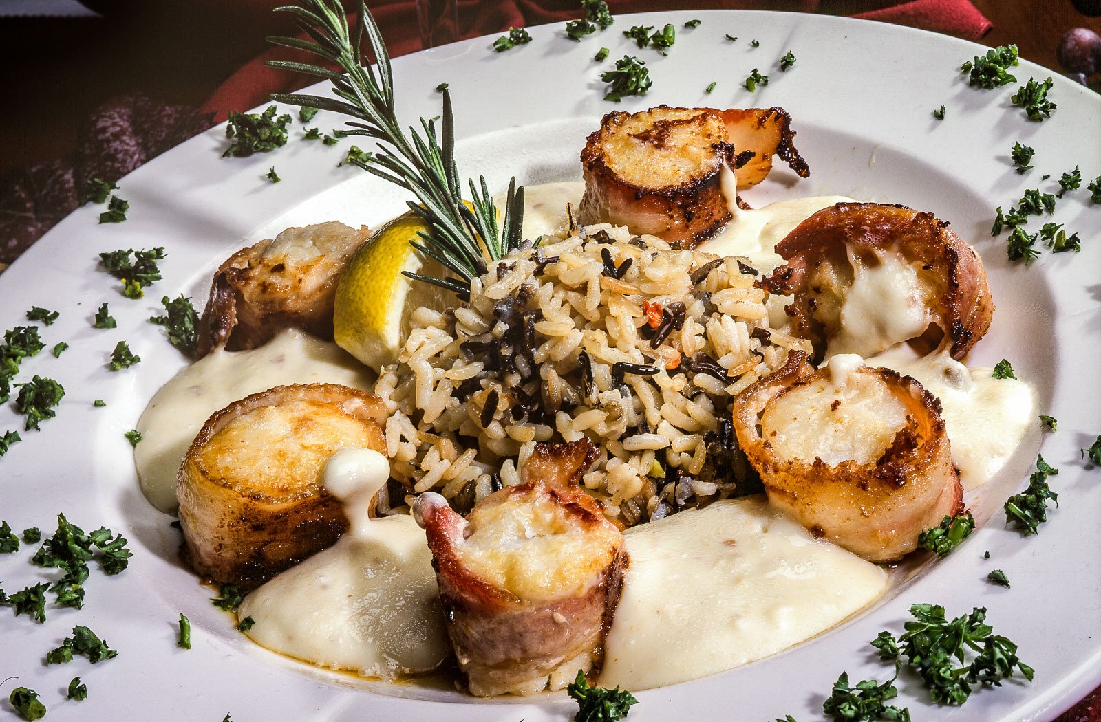 Food photography at a restaurant in Cheyenne, Wyoming. Restaurant marketing photography.