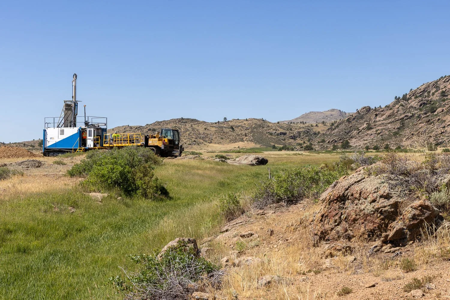 Uranium and Rare Earth Elements Mining Photography