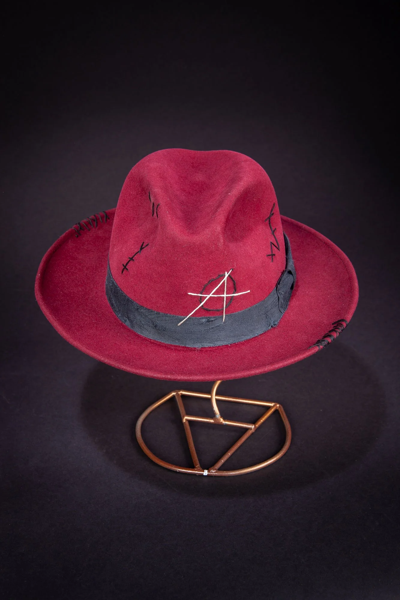 Cowboy hat product photography, product shot for a hat maker in Greeley, Colorado.