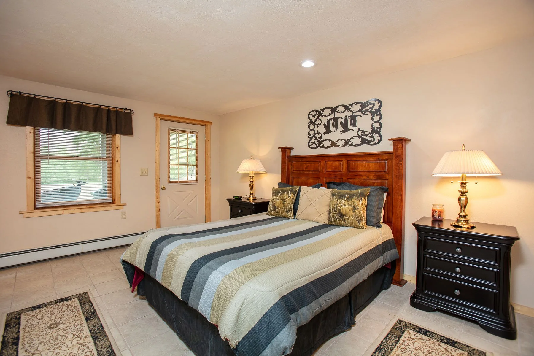 Interior photography at a vacation property rental home in Laramie, Wyoming.